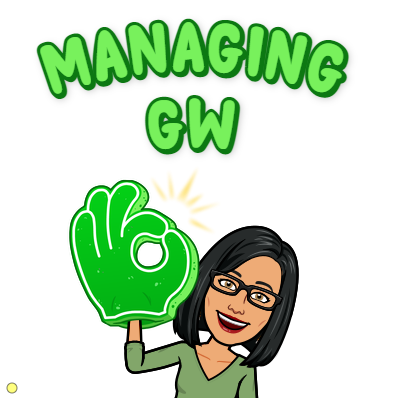 managing gw bitmoji