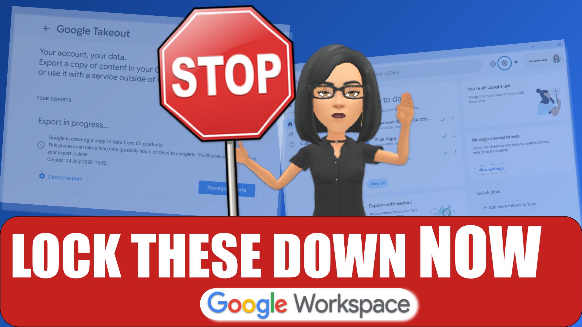 How to Stop Employees Walking Out the Door with Your Business Data (google workspace)