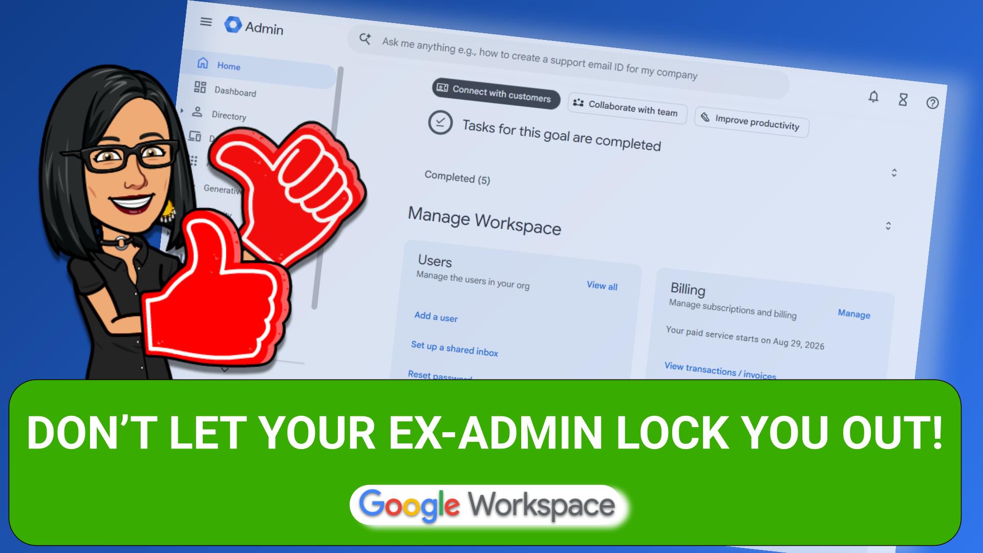 How to SECURE Your Google Workspace After an IT Admin Leaves