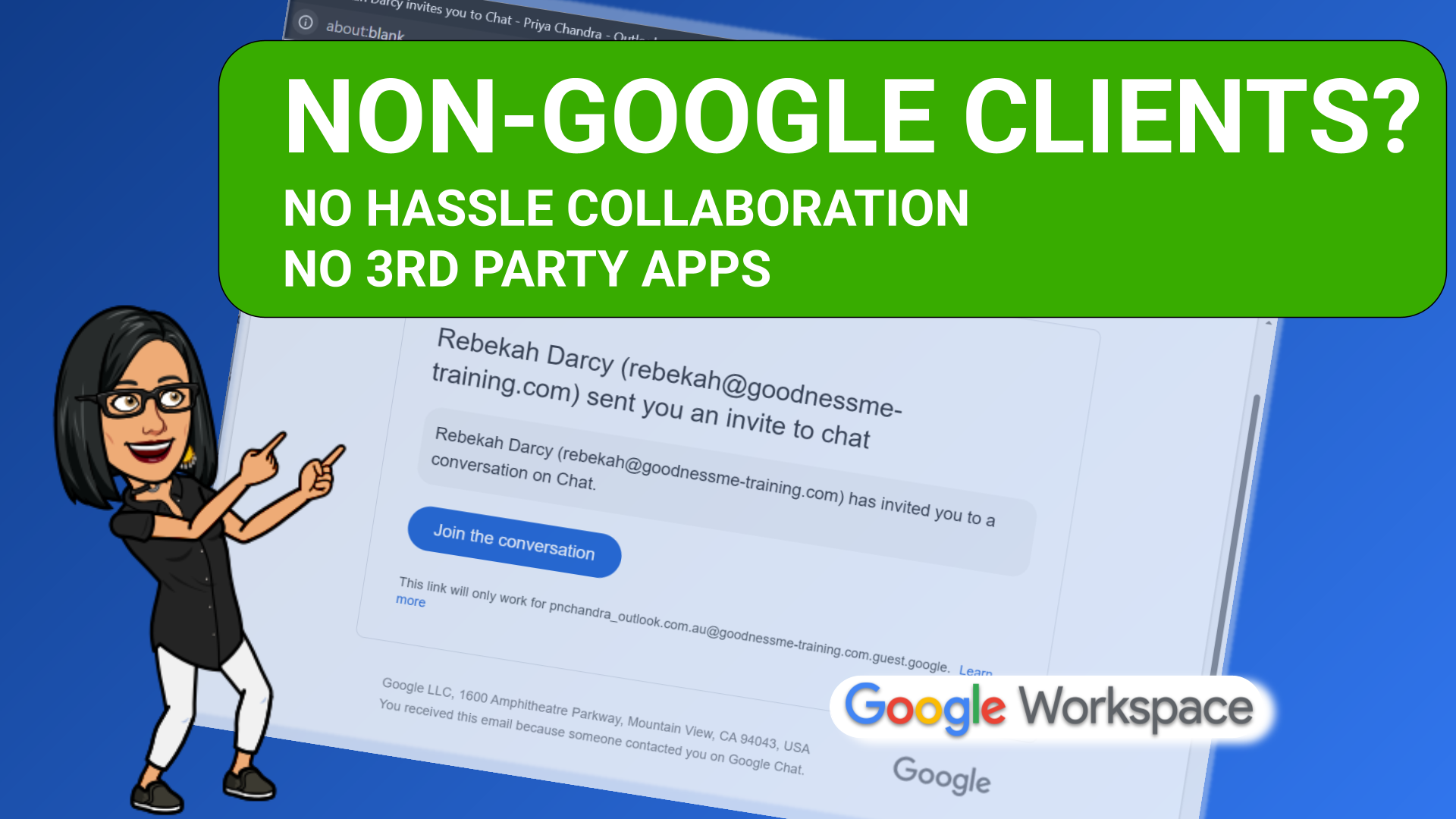 How to Collaborate Outside Your Business in Google Workspace